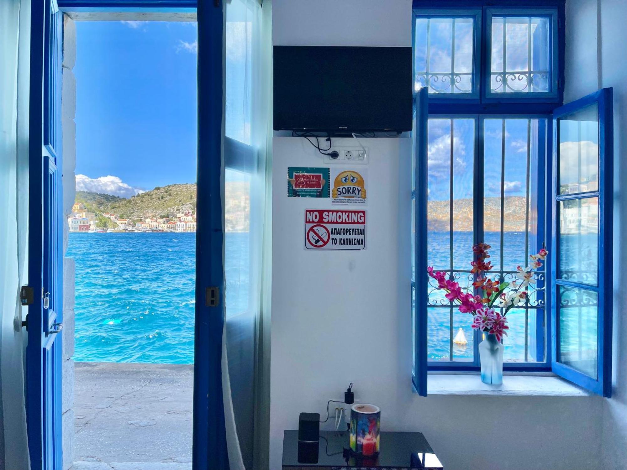 Seafront - Harbour View , Pitini 2 Apartment Symi Exterior photo
